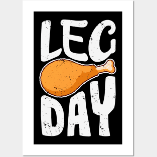 Leg Day! Posters and Art